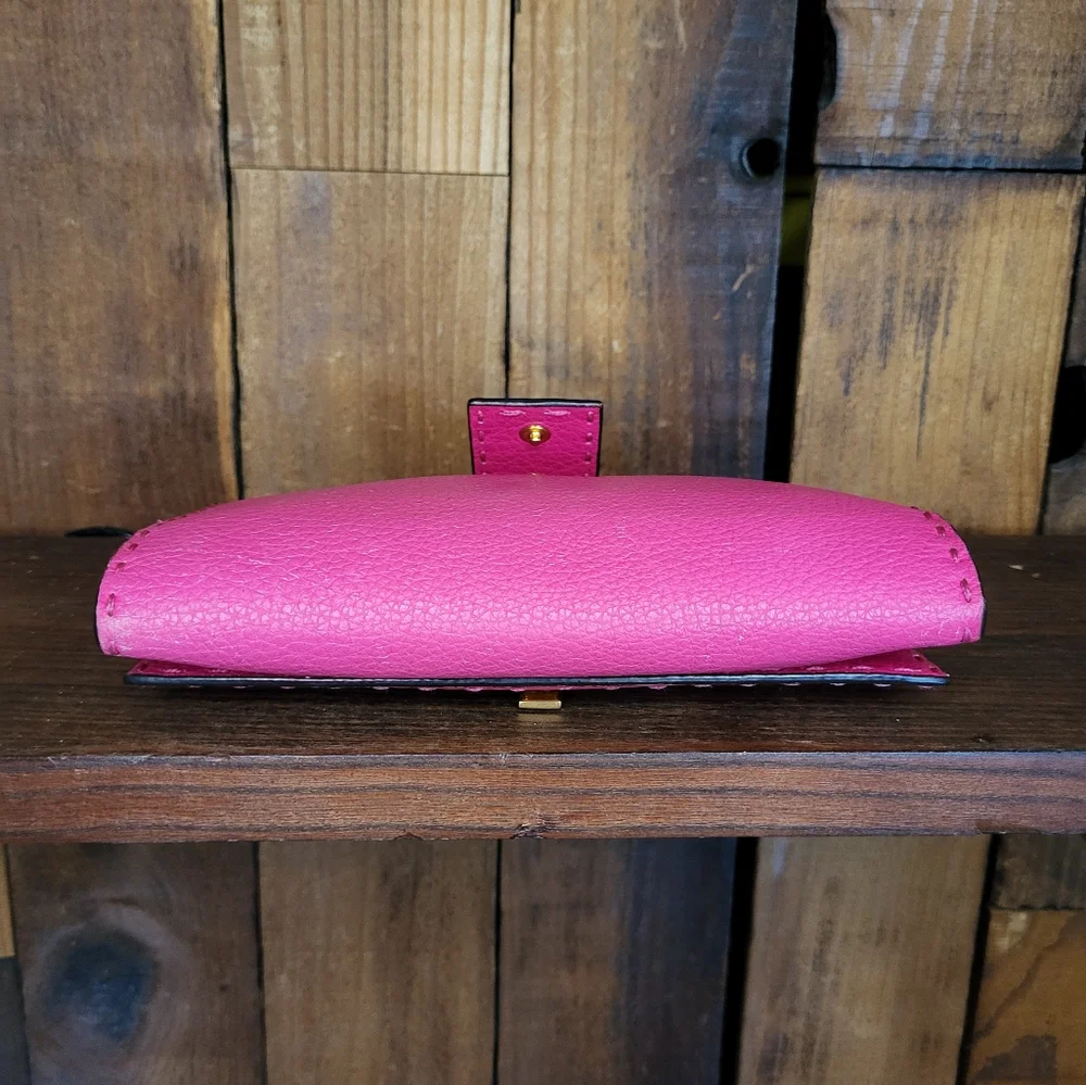 Fendi Peekaboo Selleria Pink Wallet - Picture 7 of 15